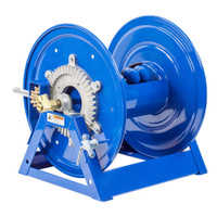 Coxreels 1275-4-200-C Dual Hose Bevel Gear Hand Crank Reel | 1275 Series | 1/2" Hose Diameter | 200' Hose Length | 3000 Max PSI | Less Hose