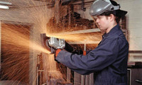 Walter Surface Technologies 30A157 Pro 5 Right Angle Grinder | 1550 Watts | 11,000 RPM | 5" Wheel Capacity