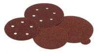 United Abrasive 34152 Heavy Duty Individual PSA Paper Disc | A-E Aluminum Oxide | 5" Diameter | 60 Grit | Sold by Box of 50