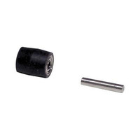 Dynabrade 11343 Contact Wheel | 5/16" Dia. x 3/8" W x 3/16" I.D. | Crowned | 50 Duro Rubber