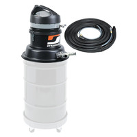 Dynabrade 61201 RaptorVac Electric DrumVac Kit | 55 Unit Capacity Gallon | 0.3 Micron | Single Operator | General Purpose
