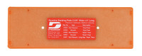 Dynabrade 57455 Vacuum Dynaline Disc Pad | 2-3/4" x 8" Pad Size | 3/8" Thickness | Vinyl-Face | Medium Density