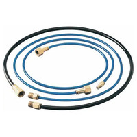 Dynabrade 96219 Swivel Air Hose Line Assembly | 1/4" O.D. Line | 3' Length | Female / Male Fittings