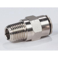 Dynabrade 96229 Swivel Air Line Press-On Fitting | 3/8" I.D Line | 1/4" NPT Male Thread