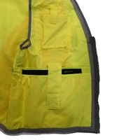 Radians SV55-2ZGD-S Type R Class 2 Heavy Duty Two Tone Engineer Safety Vest | Hi-Vis Green | Small Size