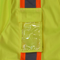 Radians SV63G4X Type R Class 3 Two Tone Surveyor Safety Vest | Hi-Vis Green | 4X-Large Size | Case of 24 Units