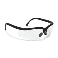 Radians JR0110ID Journey Safety Glasses | Black Frame | Clear Lens | Box of 12