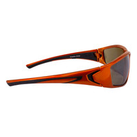 Crossfire 23125 RPG Premium Safety Glasses | Burnt Orange Frame | HD Demi Copper Mirror Lens | Box of 12