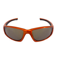 Crossfire 23125 RPG Premium Safety Glasses | Burnt Orange Frame | HD Demi Copper Mirror Lens | Box of 12