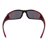Crossfire 23233 RPG Premium Safety Glasses | Shiny Black/Pearl Red Frame | Silver Mirror Lens | Box of 12