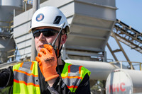 Radians RWG703XS TEKTYE A4 Cut Protective Work Gloves | Reinforced Thumb | Hi-Vis Orange | X-Small Size | Box of 12 Pairs