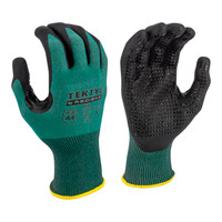 Radians RWG738XL TEKTYE A4 Cut Protective Work Gloves | Reinforced Thumb | Green | X-Large Size | Box of 12 Pairs