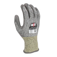Radians RWG530XL Axis A2 Cut Protection Dipped Gloves | Gray | X-Large Size | Case of 10 Boxes of 12 Pairs in Each Box