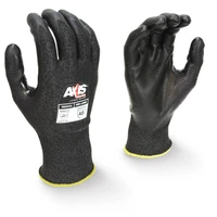 Radians RWG535L A5 Cut Protection Work Gloves | Touchscreen | Black | Large Size | Box of 12 Pairs