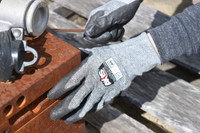 Radians RWG566M AXIS A5 Cut Protection Work Gloves | Touchscreen | Gray | Medium Size | Case of 10 Boxes of 12 Pairs in Each Box