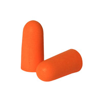 Radians Resistor FP70-B500 - Uncorded 32 NRR Foam Earplug Dispenser Refills | Tapered Bullet Shape | Orange | Box of 500 Pairs