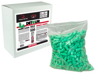 Radians Detour FP30-B500 - Uncorded 32 NRR Foam Earplug Dispenser Refills | Wing Shape | Green | Box of 500 Pairs