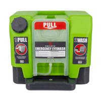 Radians Vision Aid REW01112 Emergency Eyewash Tank | 12 Gallon | Gravity-Fed | Green