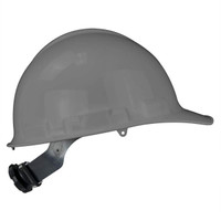 Radians GHR6-DARK GRAY Granite Cap Style Hard Hat | 6 Point Crown Strap Ratchet Suspension | Pillowed Brow Pad | Dark Gray | Each