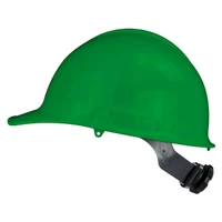 Radians GHR6-GREEN Granite Cap Style Hard Hat | 6 Point Crown Strap Ratchet Suspension | Pillowed Brow Pad | Green | Each