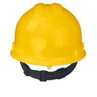 Radians GHP4-YELLOW Granite Cap Style Hard Hat | 4 Point Crown Strap Pinlock Suspension | Pillowed Brow Pad | Yellow | Each