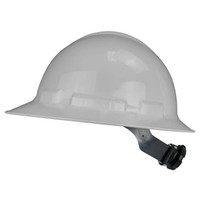 Radians QHR4-GRAY Quartz Full Brim Hard Hat | 4 Point Crown Strap Ratchet Suspension | Pillowed Brow Pad | Gray | Case of 10 Units