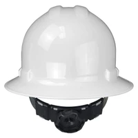Radians QHR6-WHITE Quartz Full Brim Hard Hat | 6 Point Crown Strap Ratchet Suspension | Pillowed Brow Pad | White | Case of 10 Units