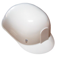 Radians 302-WHITE Diamond Bump Cap | 4 Point Molded Suspension | White | Perforated Side