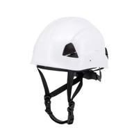 Dewalt DPG22V-WHITE Type II Class C Vented Safety Helmet | 4-Point Ratchet Suspension | Adjustable Chin Strap | White