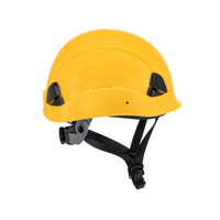 Dewalt DPG22V-YELLOW Type II Class C Vented Safety Helmet | 4-Point Ratchet Suspension | Adjustable Chin Strap | Yellow