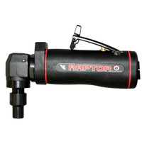 Universal Tool UT8727-12 Raptor Angle Die Grinder | 0.4 HP | 3" Max. Wheel Dia. | 12,000 RPM | 1/4" Collet Size | Rear Exhaust