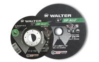 Walter Surface Technologies 11U052 ZIP ALU 3/64" Type 1 Angle Grinder Cut-Off Wheel | 7/8" Arbor Hole | 5" Diameter | Sold by Box of 25