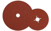 Walter Surface Technologies 15A456 XTRACUT Sanding Disc | 7/8" Arbor Hole | 4-1/2" Diameter | 13300 Max. RPM | Ceramic 60 Grit | Sold by Box of 25