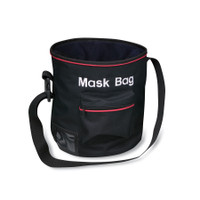Allegro 2025-01 Deluxe Full Mask Storage Bag | 10" Dia. x 12"H Full Mask Size | Drawstring Closure | Carrying Strap