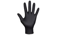 SAS Safety 66518 Raven Powder-Free Exam Grade Nitrile Disposable Gloves | 7 Mil | Large | Sold by Box of 100