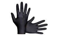 SAS Safety 66519 Raven Powder-Free Exam Grade Nitrile Disposable Gloves | 7 Mil | X-Large | Sold by Box of 100