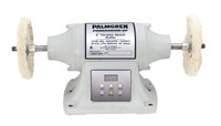 Palmgren 9682106 Variable Speed Bench Buffer | 6" Wheel Diameter | 900 - 3600 RPM | 3/4 HP