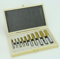 Palmgren 9670170 10 Piece End Mill Set