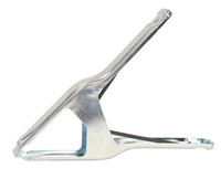 Palmgren 64024 Spring Clamp Without Rubber Tips | 4" Max Open Capacity | 1-1/4" Jaw Width | 19/64" Mounting Hole