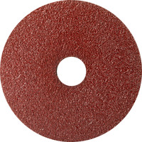 United Abrasives 50002 Fiber Disc | 4" Diameter | 5/8" Arbor Hole | 2A Aluminum Oxide 50 Grit | 13500 Max RPM | Blue Line Premium Packaging (Pack of 100)
