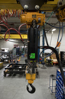 Ingersoll Rand HL2000K-3HA18-C14S HLK Series Air Chain Hoist | 2 Ton Capacity | 18 ft Lift | 14 ft Drop | Steel Snap Hook | 2 Motor Pendent