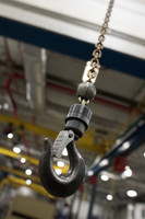 Ingersoll Rand 7756E-2DA10-C6U ARO Series Air Chain Hoist | 1/2 Ton Capacity | 10 ft Lift | 6 ft Drop | Steel Snap Hook | Pendent Control