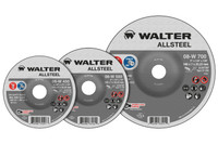 Allsteel 08W502 Grinding Wheel | Type 27 | 5" Diameter | 1/8" Thickness | 7/8" Arbor Hole | A-30 Grade | Sold by Box of 25