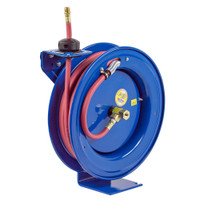 Coxreels EZ-P-LPL-430 EZ Coil Spring Rewind Hose Reel | EZ-P Series | 1/2" Hose Diameter | 30' Hose Length | 300 Max PSI | Less Hose