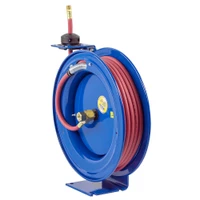 Coxreels EZ-P-HPL-125 EZ Coil Spring Rewind Hose Reel | EZ-P Series | 1/4" Hose Diameter | 25' Hose Length | 5000 Max PSI | Less Hose