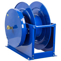 Coxreels DMPL-375 Dual Hose Spring Rewind Hose Reel | DP Series | 3/8" Hose Diameter | 75' Hose Length | 3000 Max PSI | Less Hose