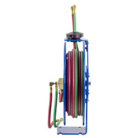 Coxreels P-WL-135 Dual Hose Spring Rewind Hose Reel | P-W Series | 1/4" Hose Diameter | 35' Hose Length | 200 Max PSI | Less Hose