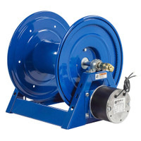 Coxreels 1125-5-200-EB Electric 24V DC 1/2 HP Motor Rewind Hose Reel | 1125 Series | 3/4" Hose Diameter | 200' Hose Length | 3000 Max PSI | Less Hose