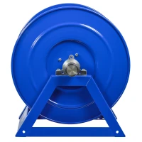 Coxreels 1185-2528-A #4 Gast Air Motor Rewind Hose Reel | 1185 Series | 1-1/2" Hose Diameter | 150' Hose Length | 1500 Max PSI | Less Hose