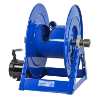 Coxreels 1185-2528-C Beveled Gear Hand Crank Hose Reel | 1185 Series | 1-1/2" Hose Diameter | 150' Hose Length | 1500 Max PSI | Less Hose